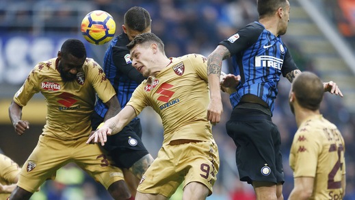 Serie A Inter-Torino 1-1, il tabellino