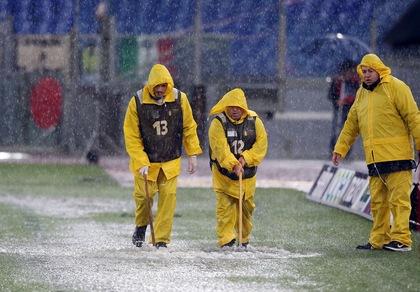 Lazio-Udinese: diluvio allo stadio Olimpico