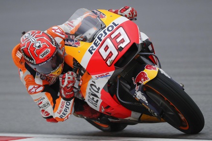 MotoGp Honda, Marquez: «Tanta pressione, ma sensazioni positive»