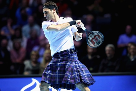 Federer contro Murray: la sfida è in kilt!