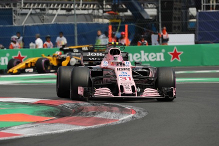 F1, George Russell sulla Force India in Brasile