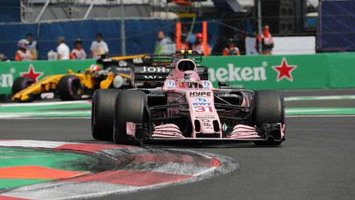 F1, George Russell sulla Force India in Brasile