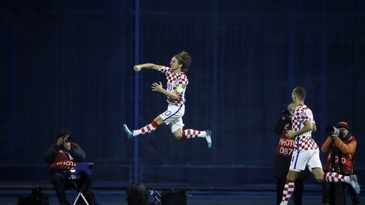 Croazia-Grecia 4-1, Modric vola verso i Mondiali