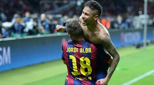 Barcellona, Jordi Alba: «Gioco meglio senza Neymar»
