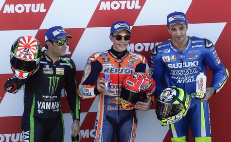 MotoGp Valencia, Iannone: «Dedico prima fila alla Suzuki»