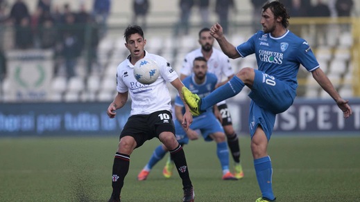 Serie B Pro Vercelli-Empoli 2-1, non basta Caputo