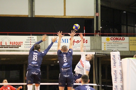 Volley: A2 Maschile, Girone Bianco: Roma vince anche a La Spezia contro Massa