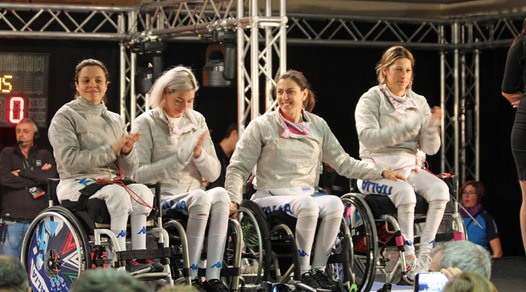 Mondiali Paralimpici, argento azzurro nella sciabola femminile a squadre