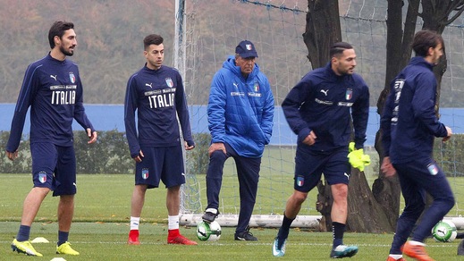 Italia, nella rifinitura Jorginho nel 3-5-2