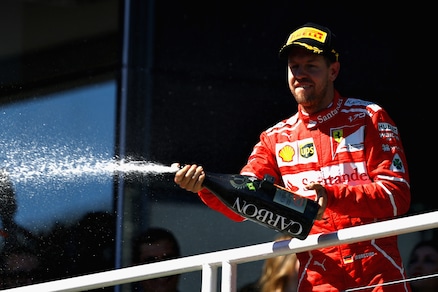F1 Gp Brasile, Vettel: «Felice di vedere due Ferrari sul podio»