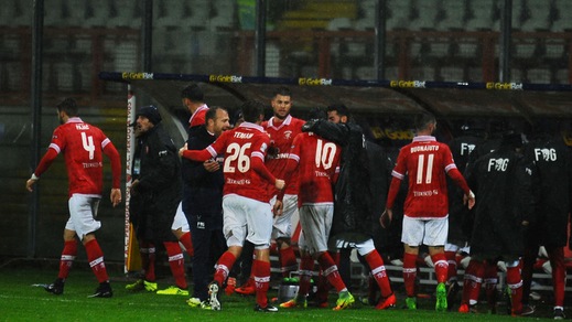 Serie B Perugia, squadra in ritiro dopo il ko di Venezia