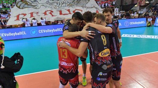 Volley: Champions League, Perugia travolge lo Shakhtior ed è qualificata