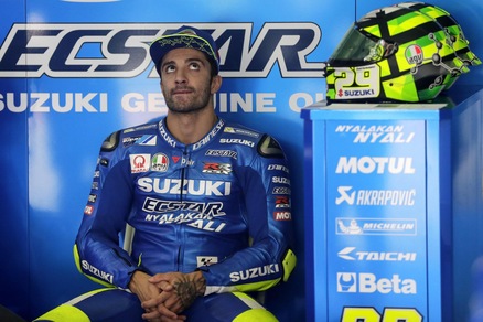 MotoGp Valencia, Iannone: «Buon finale di stagione»