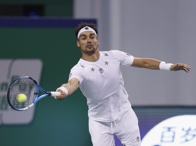Tennis, classifica Atp: top 10 invariata, Fognini miglior azzurro