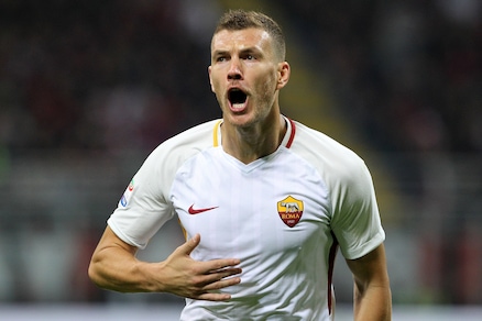 Dzeko: «Ho ancora due anni per portare lo scudetto a Roma»