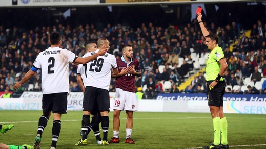 Serie B, un turno di squalifica a Gatto della Salernitana