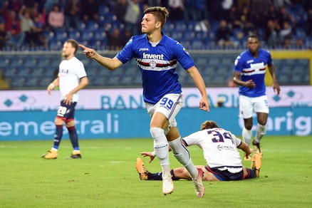 Serie A Sampdoria, Kownacki  rientra e lavora col gruppo