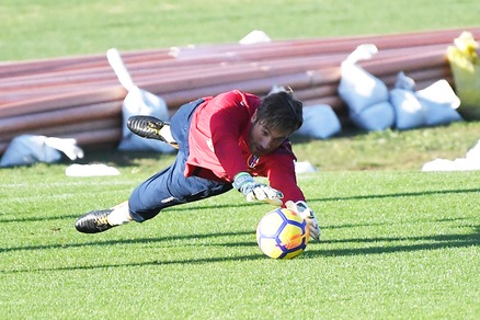 Serie A Bologna, Mirante c'è: seduta regolare