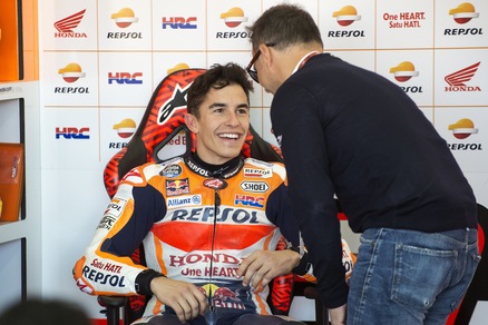 MotoGp, Marquez: «Buone impressioni dalla nuova moto»