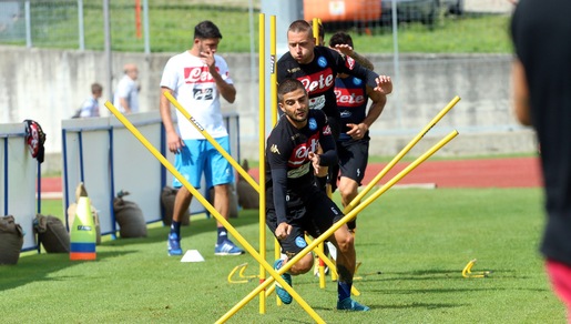Serie A Napoli, Insigne e Zielinski fanno differenziato