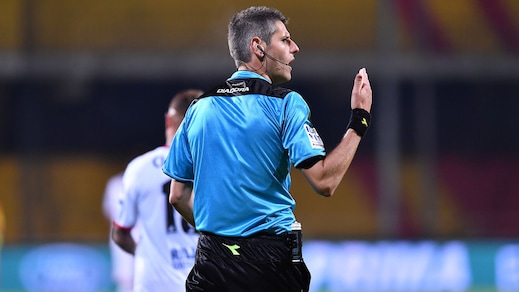 Serie B arbitri: Baroni in Frosinone-Avellino. Il Palermo a Ghersini