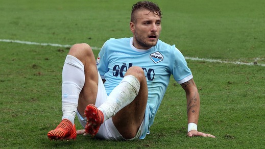 Serie A Lazio, ansia Immobile: non si è allenato