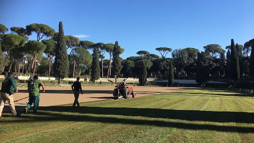 Piazza di Siena, green look