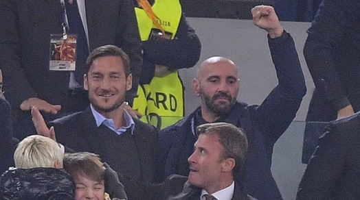 Roma-Chelsea, Totti esulta: «Una grande notte»
