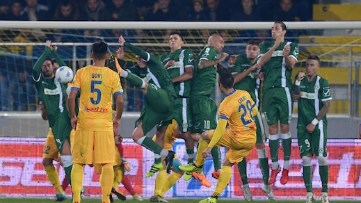 Serie B Frosinone-Avellino 1-1: Ciofani replica a Castaldo