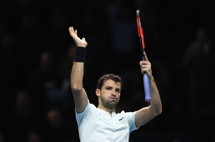 Atp Finals, il bulgaro Dimitrov chiude imbattuto la fase a gironi