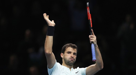 Atp Finals, il bulgaro Dimitrov chiude imbattuto la fase a gironi