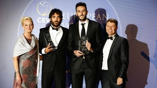 Beach Volley: Lupo-Nicolai premiati al Gala della Cev