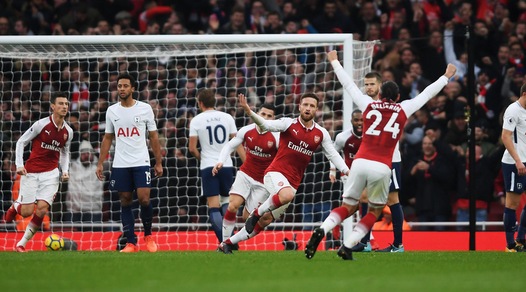 Premier League, Arsenal-Tottenham 2-0: i Gunners dominano il derby di Londra