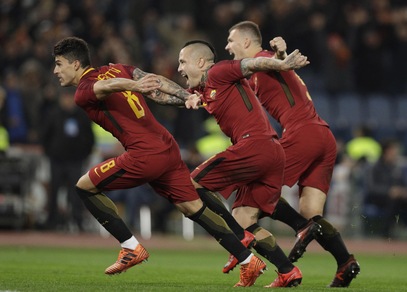 Roma, Nainggolan: «Vittoria di squadra ma non parliamo di scudetto»