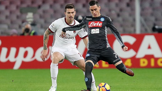 Serie A Napoli-Milan 2-1, il tabellino