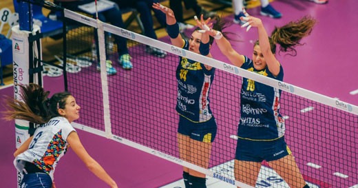 Volley: A2 Femminile, super rimonta della Battistelli a Trento