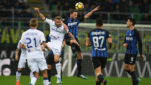 Serie A Inter-Atalanta 2-0, il tabellino