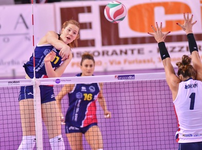 Volley: A1 Femminile, Scandicci perde un punto, Novara la raggiunge
