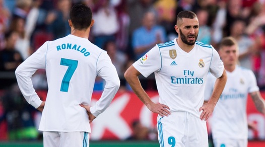 Cristiano Ronaldo e Benzema, numeri da incubo: quasi come il Benevento