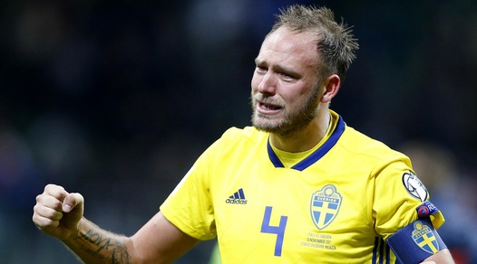 Ibrahimovic abdica, dopo 10 anni il miglior svedese è Granqvist