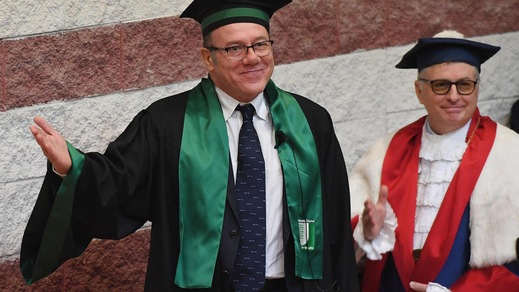 Laurea honoris causa a Carlo Verdone: «Stadio della Roma? Moriremo di democrazia»