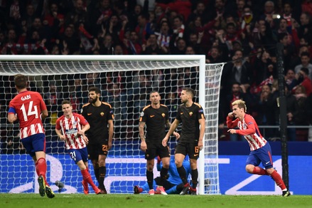 Champions League Atletico Madrid-Roma 2-0, il tabellino