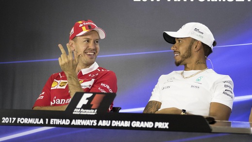 F1, Abu Dhabi: Ferrari, a 3,50 il colpo di Vettel