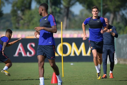 Roma, Schick in gruppo: può tornare con il Genoa