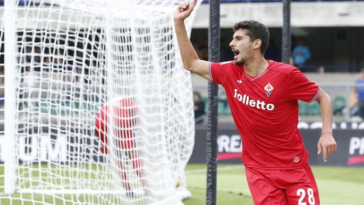 Serie A Fiorentina, Gil Dias: «Lazio? L'obiettivo è vincere»