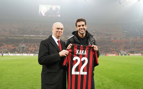 Milan, San Siro omaggia Kaká