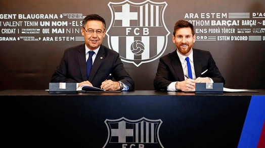 Barcellona, Messi rinnova fino al 2021: clausola rescissoria di 700 milioni