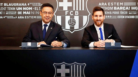 Barcellona, Messi rinnova fino al 2021: clausola rescissoria di 700 milioni