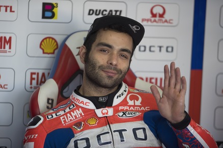 MotoGp Octo Pramac, Petrucci: «Peccato per la caduta»