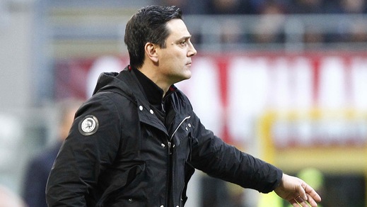 Milan, Montella: «Meritavamo di vincere, ci manca serenità»